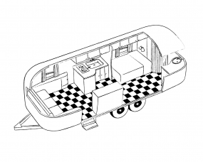 Airstream Illustration